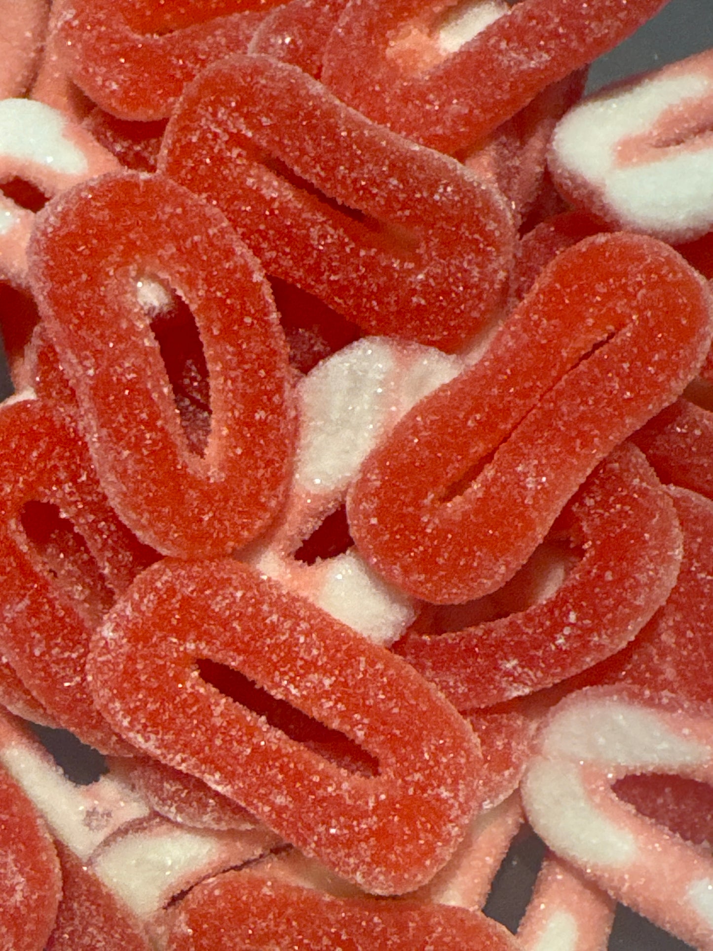 Strawberry and cream rings
