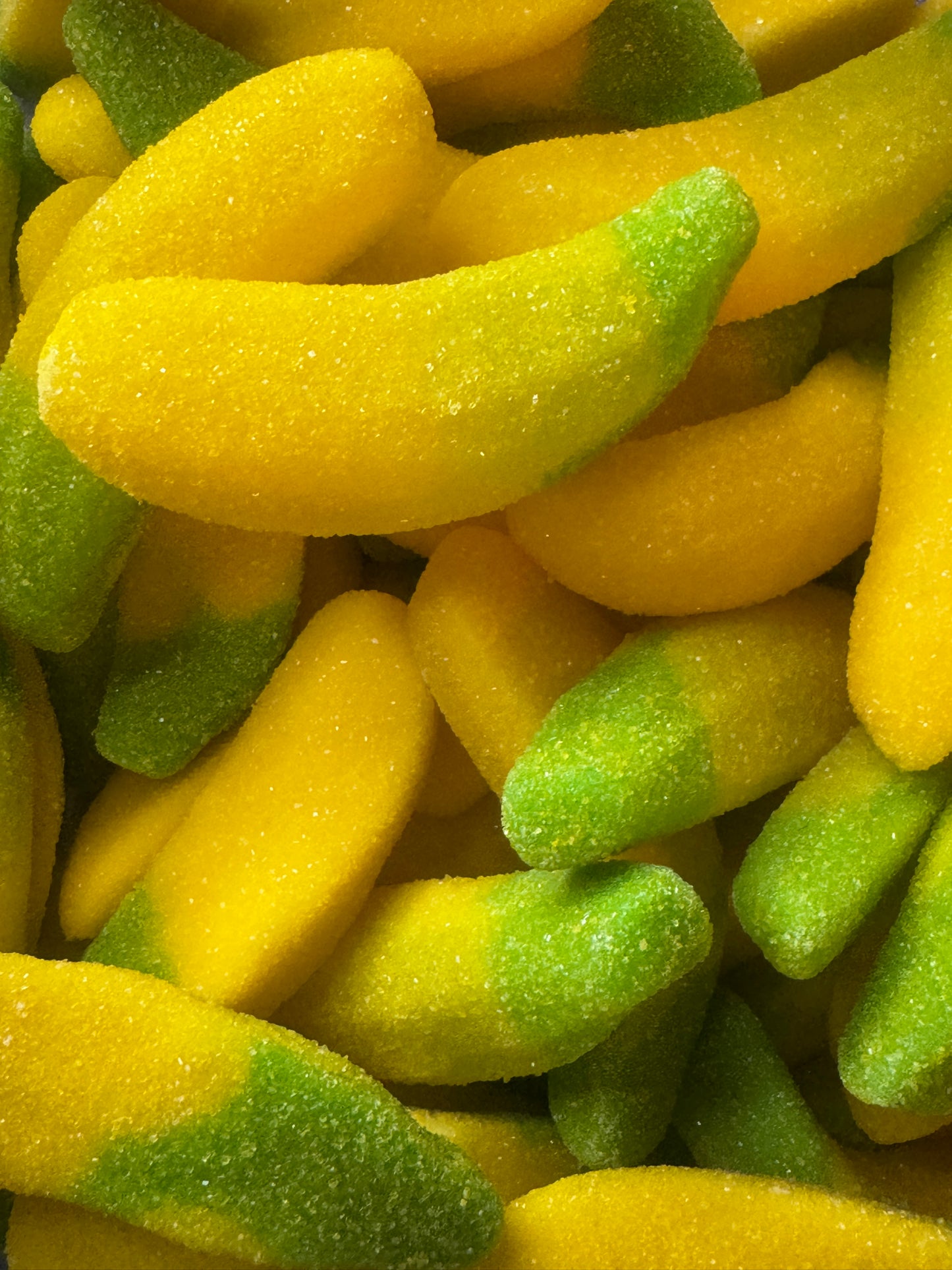 Jelly filled bananas 100g