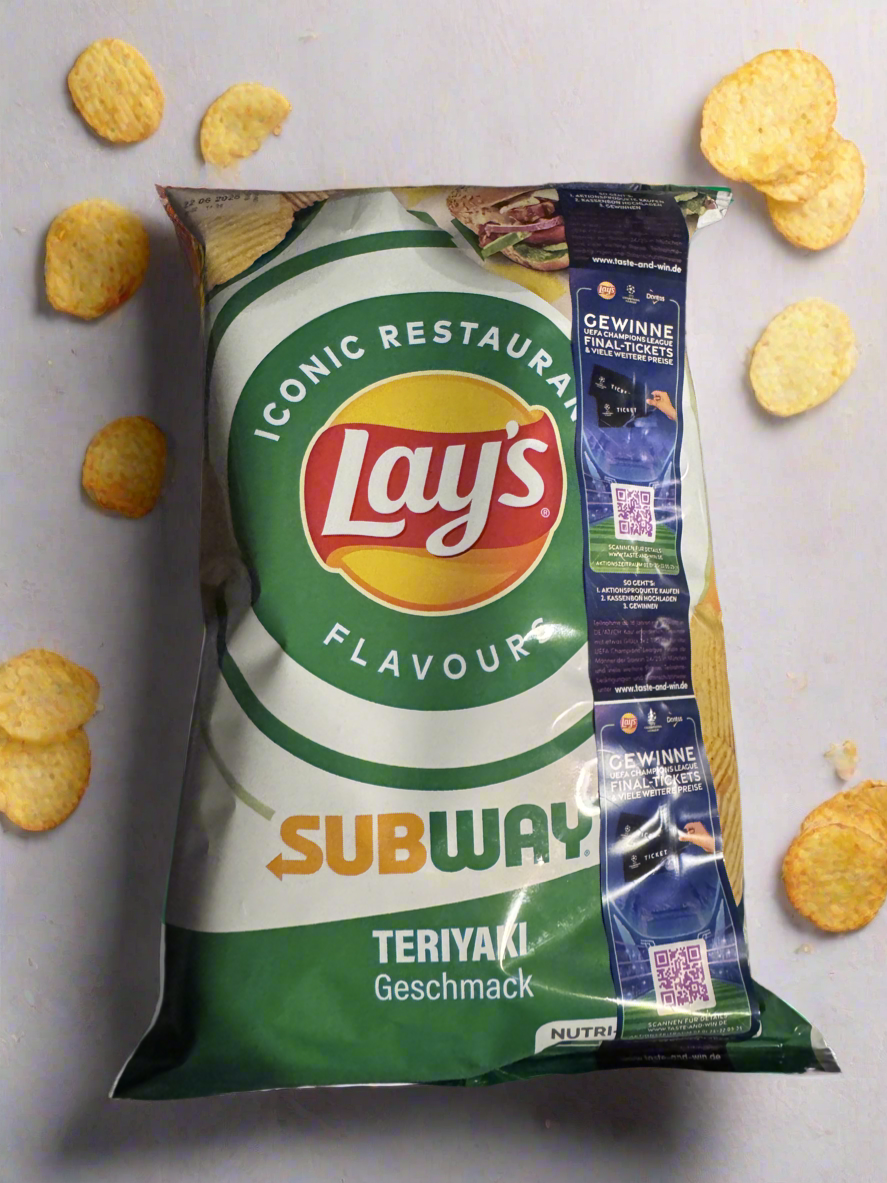 Lays subway teriyaki