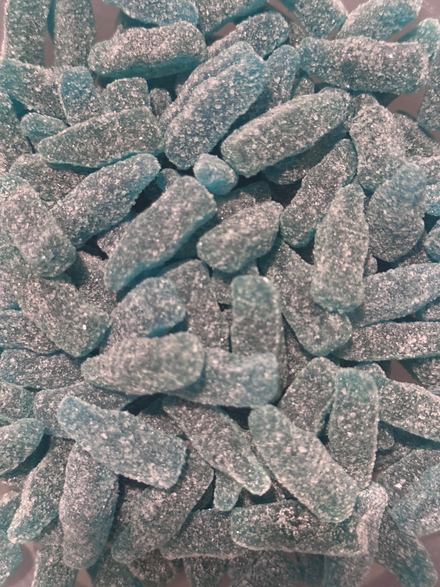 Blue raspberry flavoured bottles