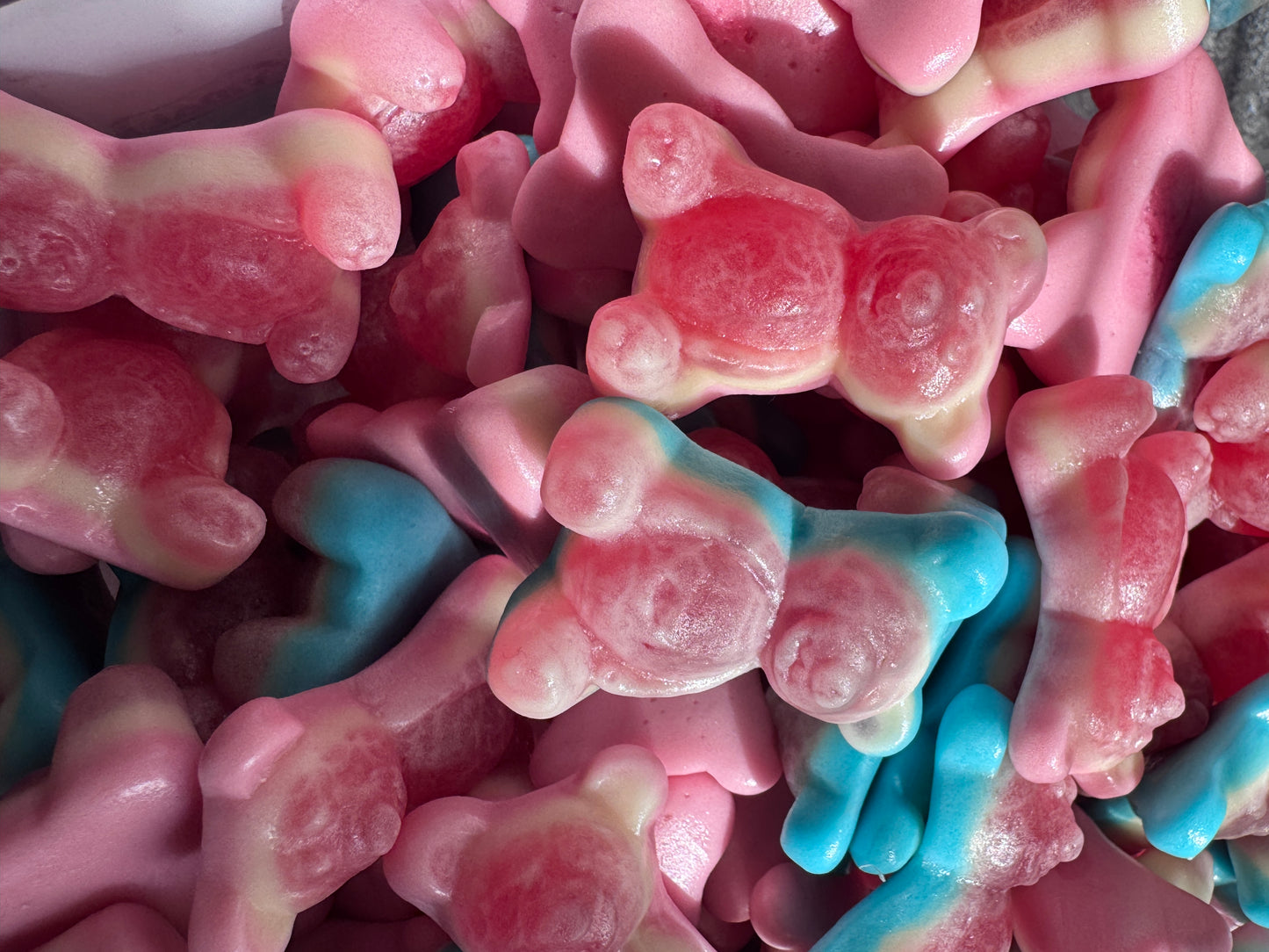 Jelly filled teddies 100g