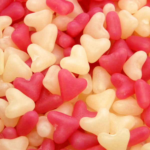 Jelly Bean Hearts 100g