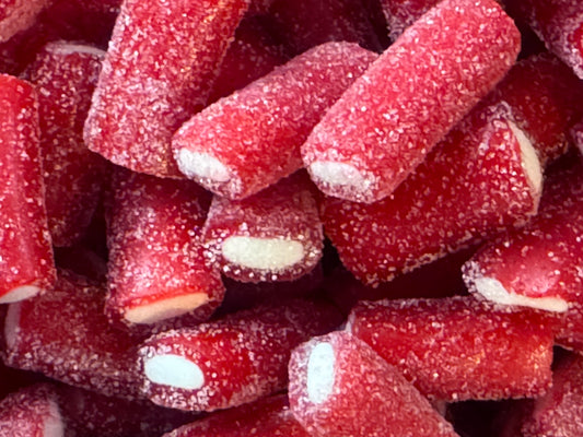 Fizzy strawberry bites 100g