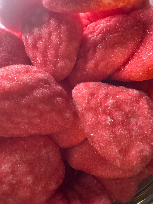 Foam strawberries 100g