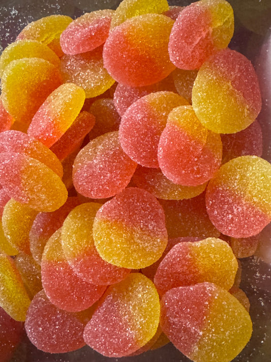Fizzy peaches 100g