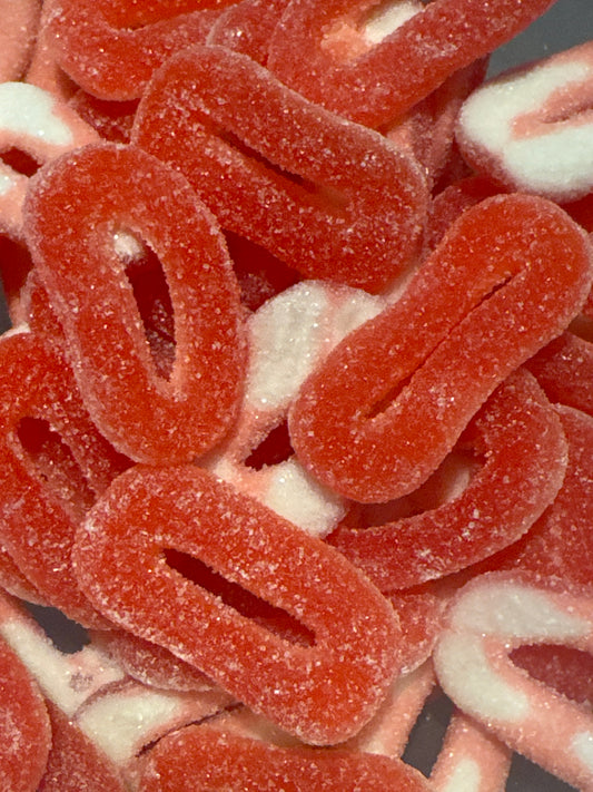 Strawberry and cream rings