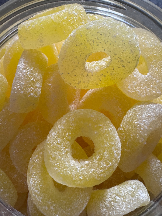 Pineapple rings 100g
