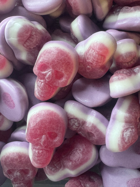 Jelly filled skulls 100g
