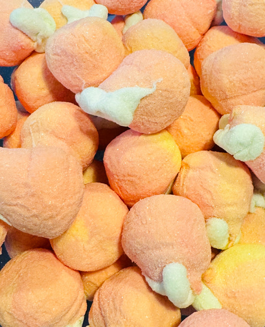 Peach jelly filled marshmallows 100g