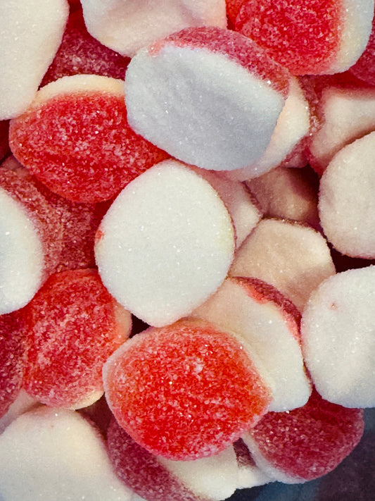 Jelly filled peaches 100g