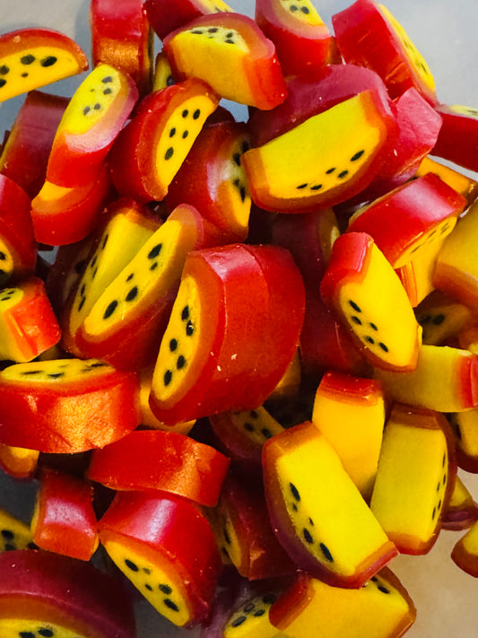 Passion fruit slices 100g