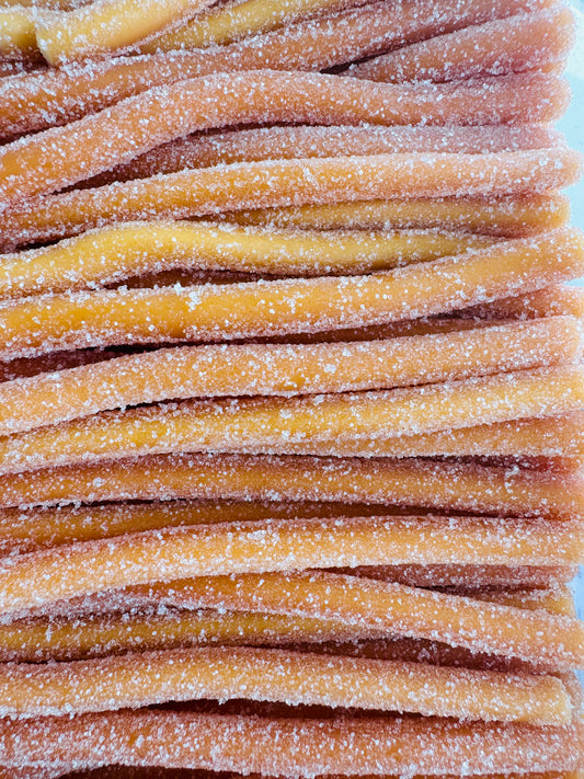 Fizzy peach pencils 100g