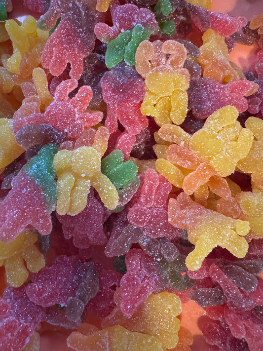 Fizzy spiders 100g
