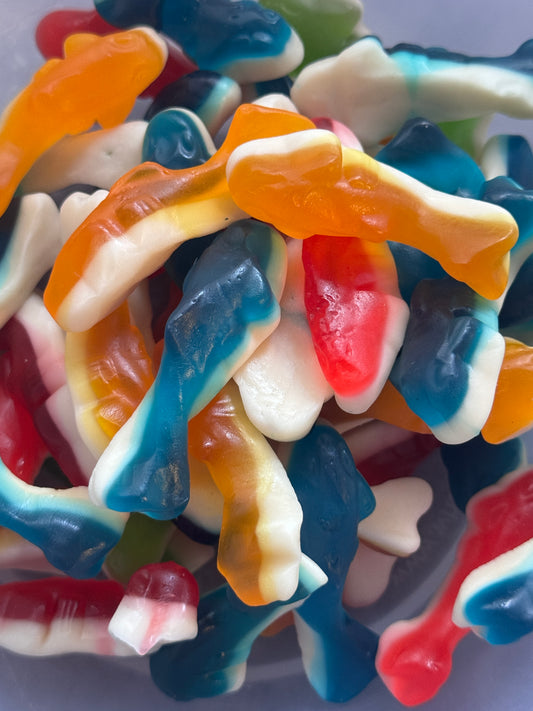 Gummy sharks 100g