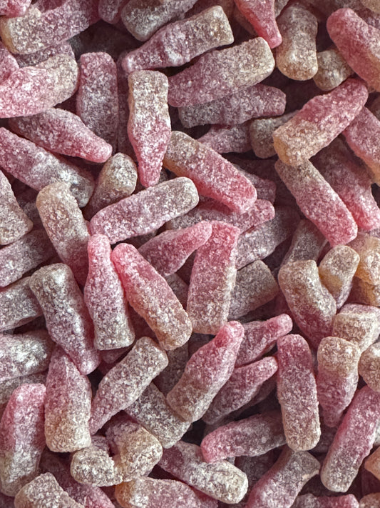 Fizzy cherry bottles 100g