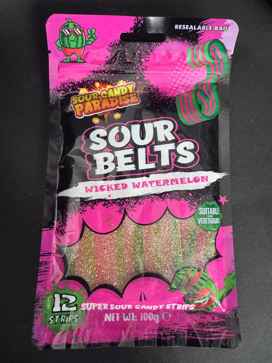 Sour Belts Watermelon